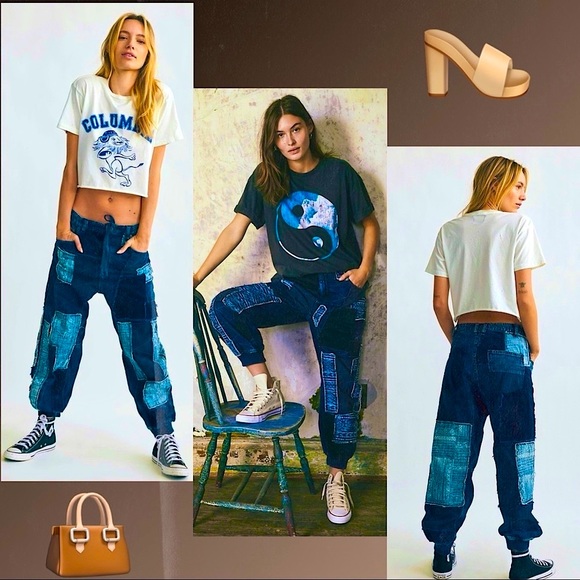 Free people boyfriend jeans